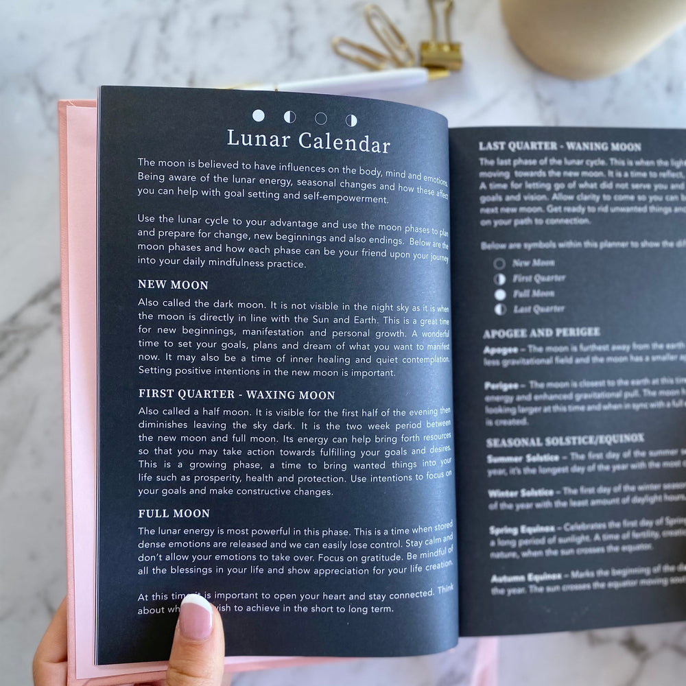 A5 DAILY PLANNER - PINK