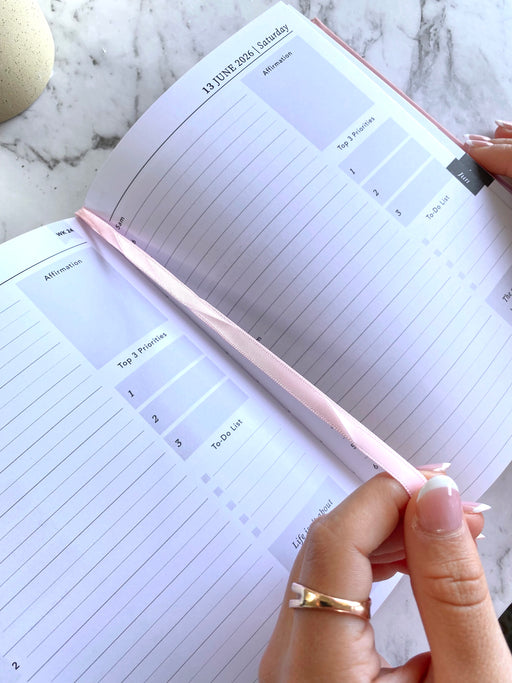 A5 DAILY PLANNER - PINK