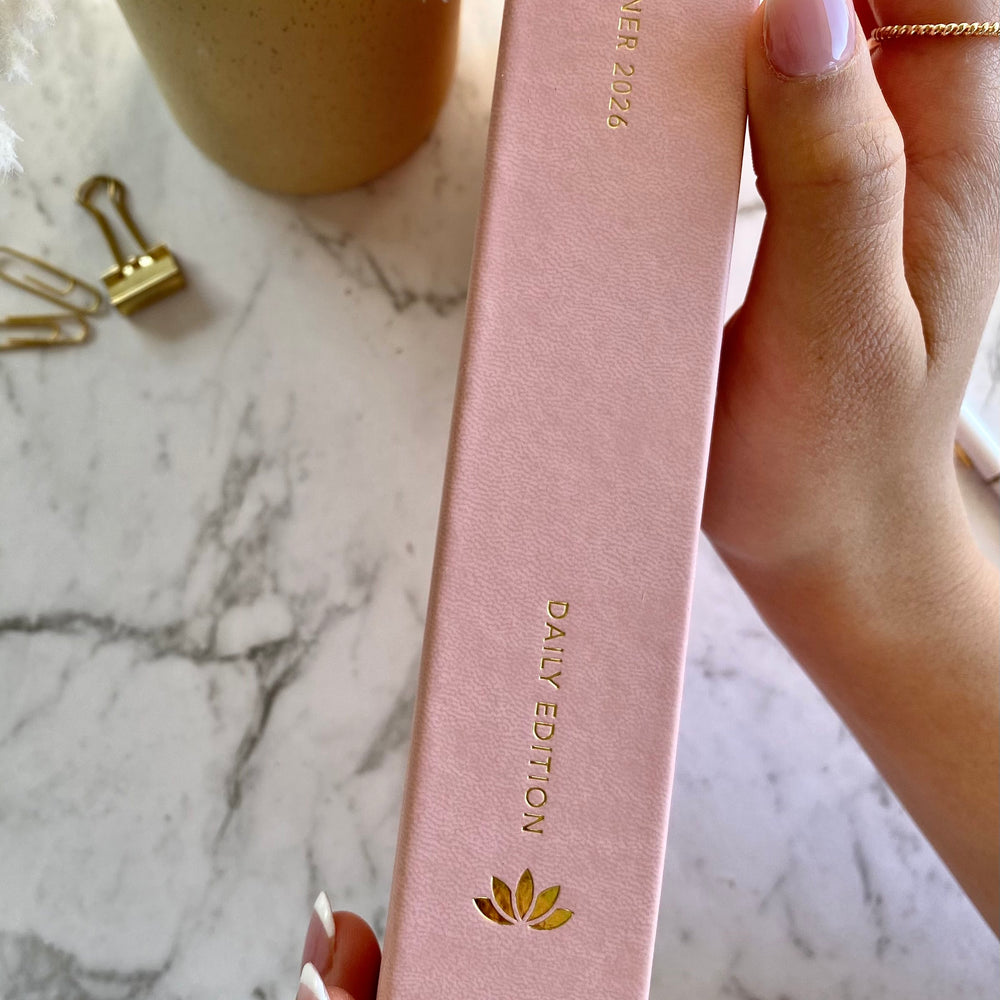 A5 DAILY PLANNER - PINK