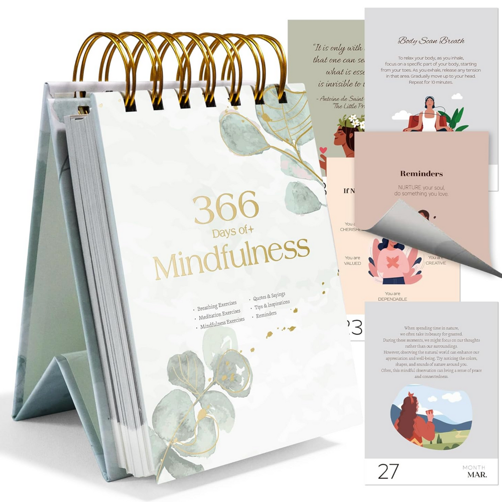 DAILY INSPIRATIONAL FLIP DESK CALENDAR - MINDFULNESS