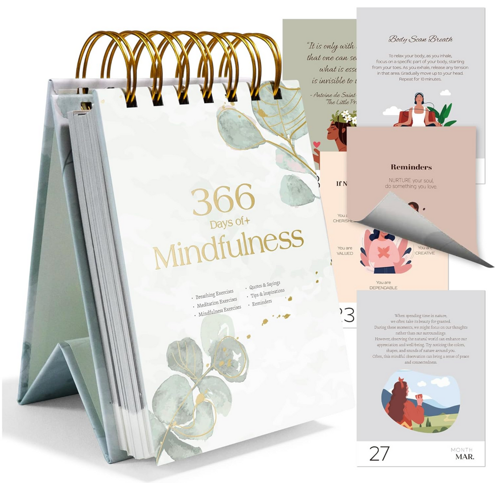 DAILY INSPIRATIONAL FLIP DESK CALENDAR - MINDFULNESS