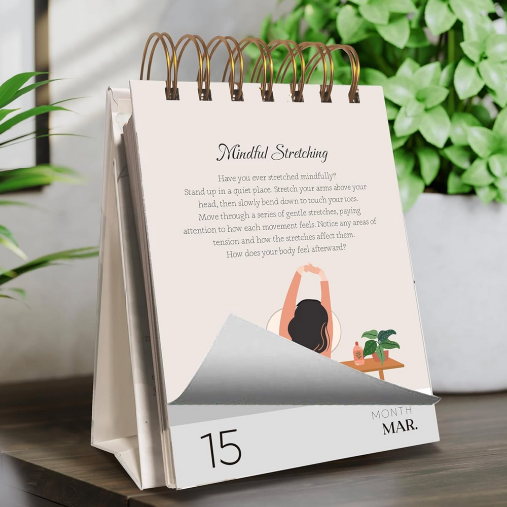 DAILY INSPIRATIONAL FLIP DESK CALENDAR - MINDFULNESS