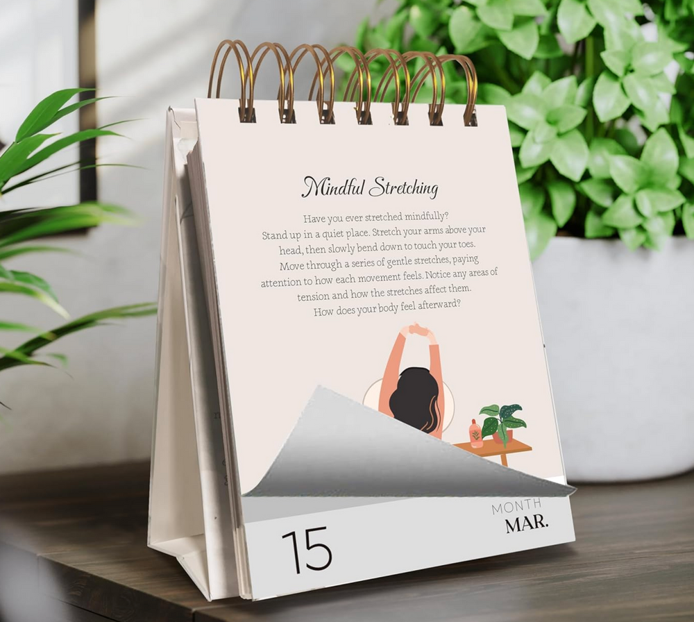 DAILY INSPIRATIONAL FLIP DESK CALENDAR - MINDFULNESS