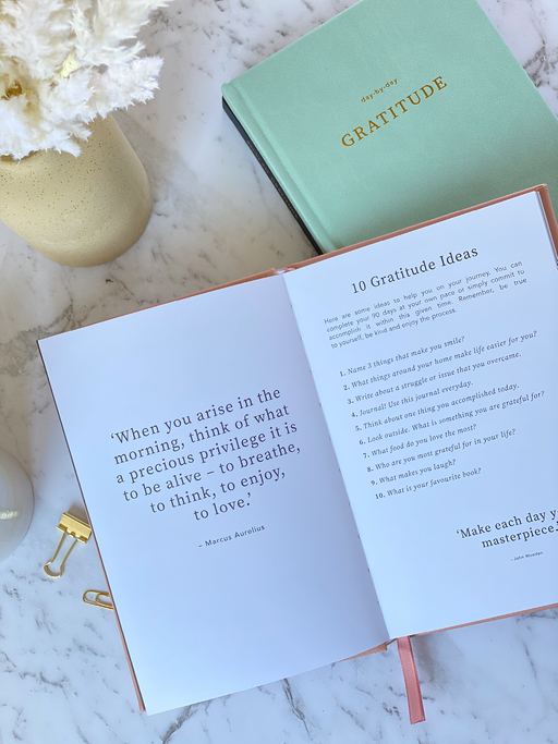 GRATITUDE JOURNAL – DUSTY PINK