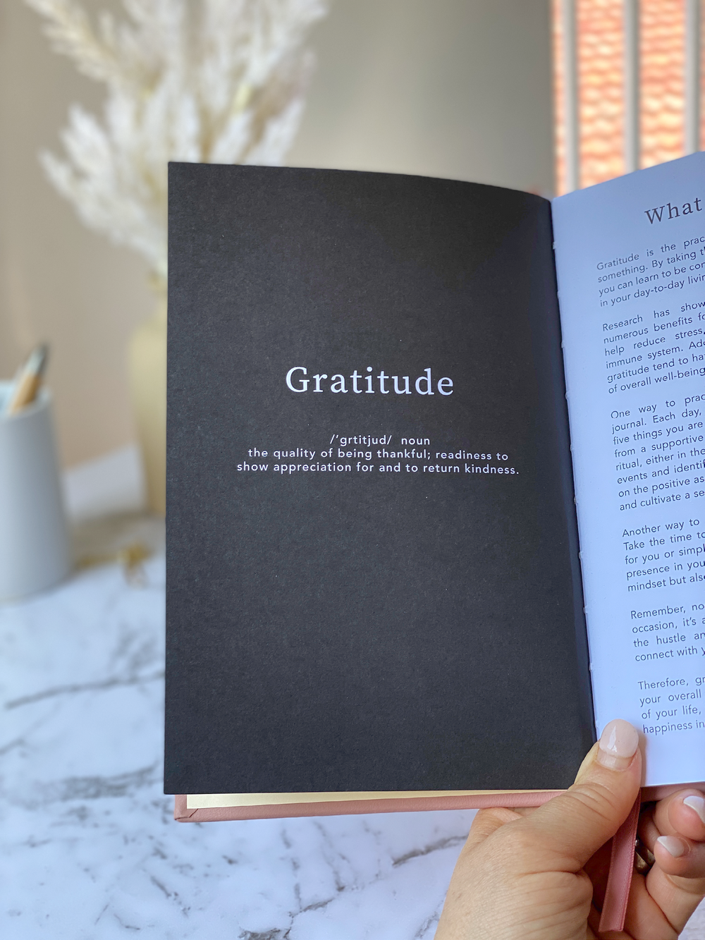 GRATITUDE JOURNAL – BLACK