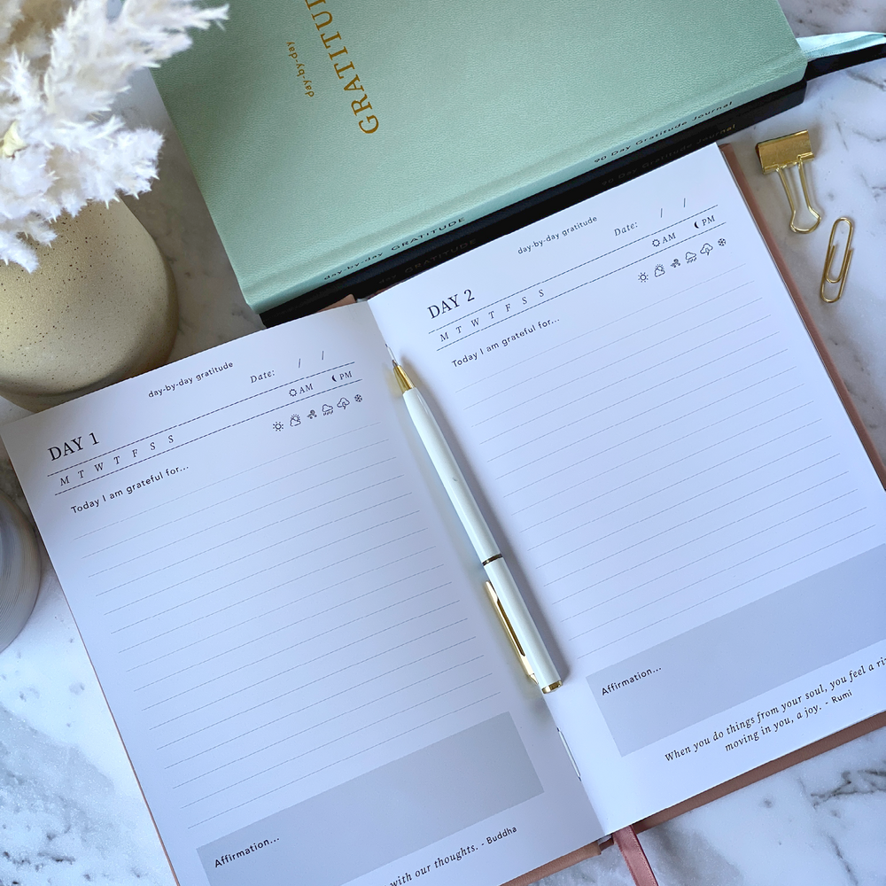 GRATITUDE JOURNAL – DUSTY PINK