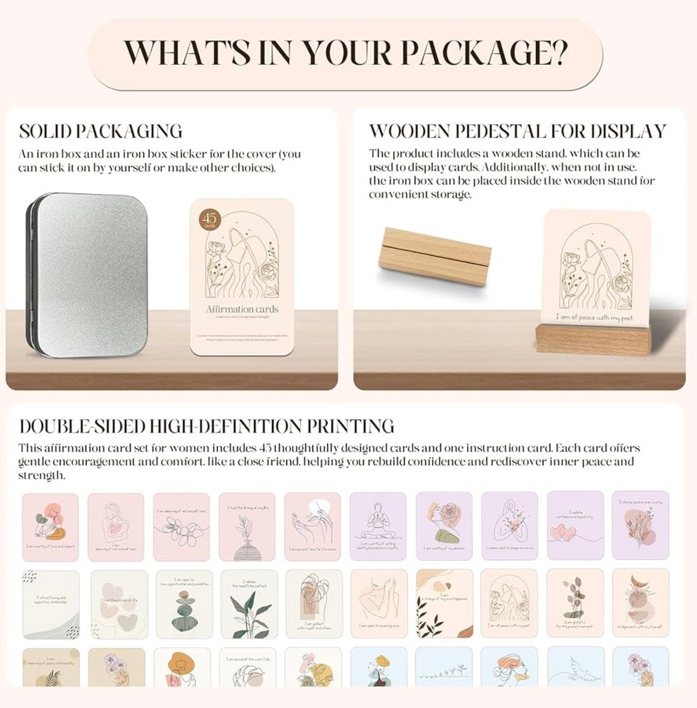 AFFIRMATION CARDS FOR POSITIVITY