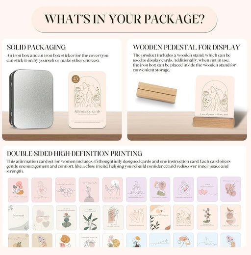 AFFIRMATION CARDS FOR POSITIVITY