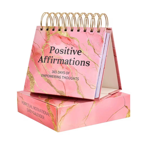 POSITIVE AFFIRMATIONS FLIP DESK CALENDAR