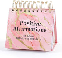 POSITIVE AFFIRMATIONS FLIP DESK CALENDAR