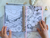 2026 SPIRAL WEEKLY Planner Diary (WEEK-TO-VIEW) BLUSH PINK