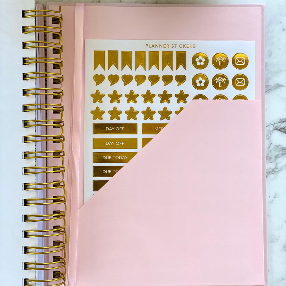 GOLD FOIL STICKER SHEET