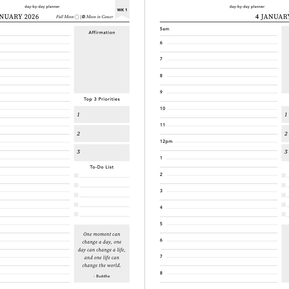 A5 DAILY PLANNER - PINK