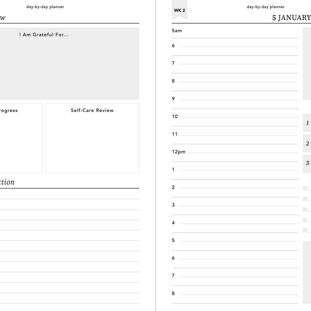 A5 DAILY PLANNER - PINK