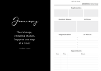 A5 DAILY PLANNER - PINK