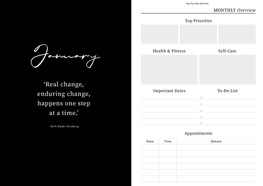 A5 DAILY PLANNER - PINK