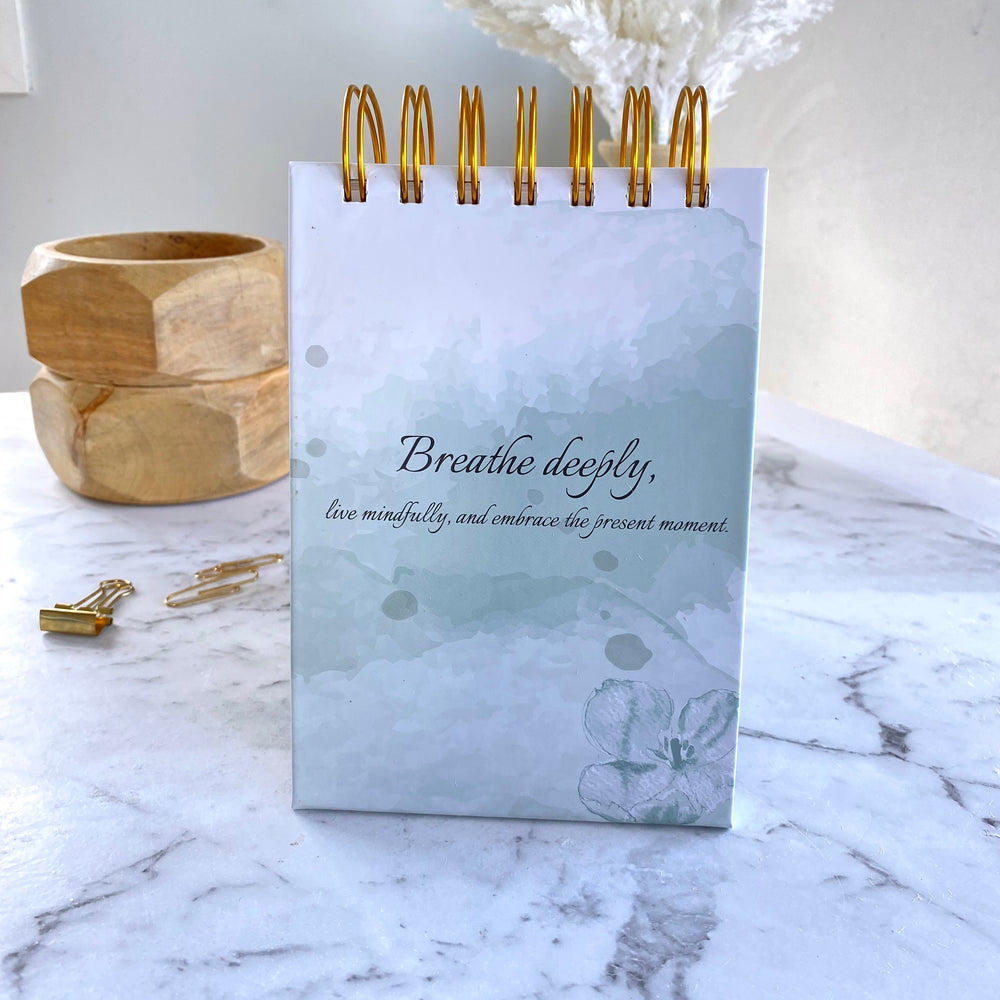 DAILY INSPIRATIONAL FLIP DESK CALENDAR - MINDFULNESS