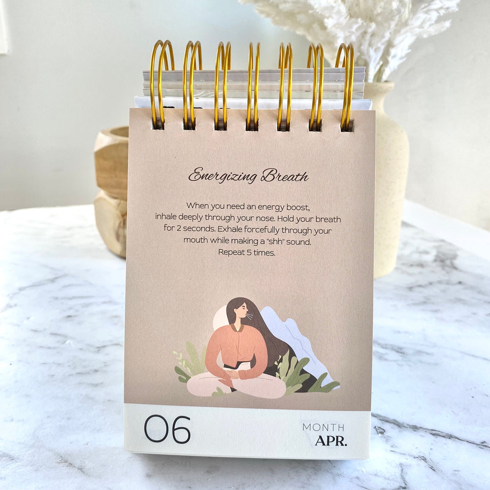 DAILY INSPIRATIONAL FLIP DESK CALENDAR - MINDFULNESS