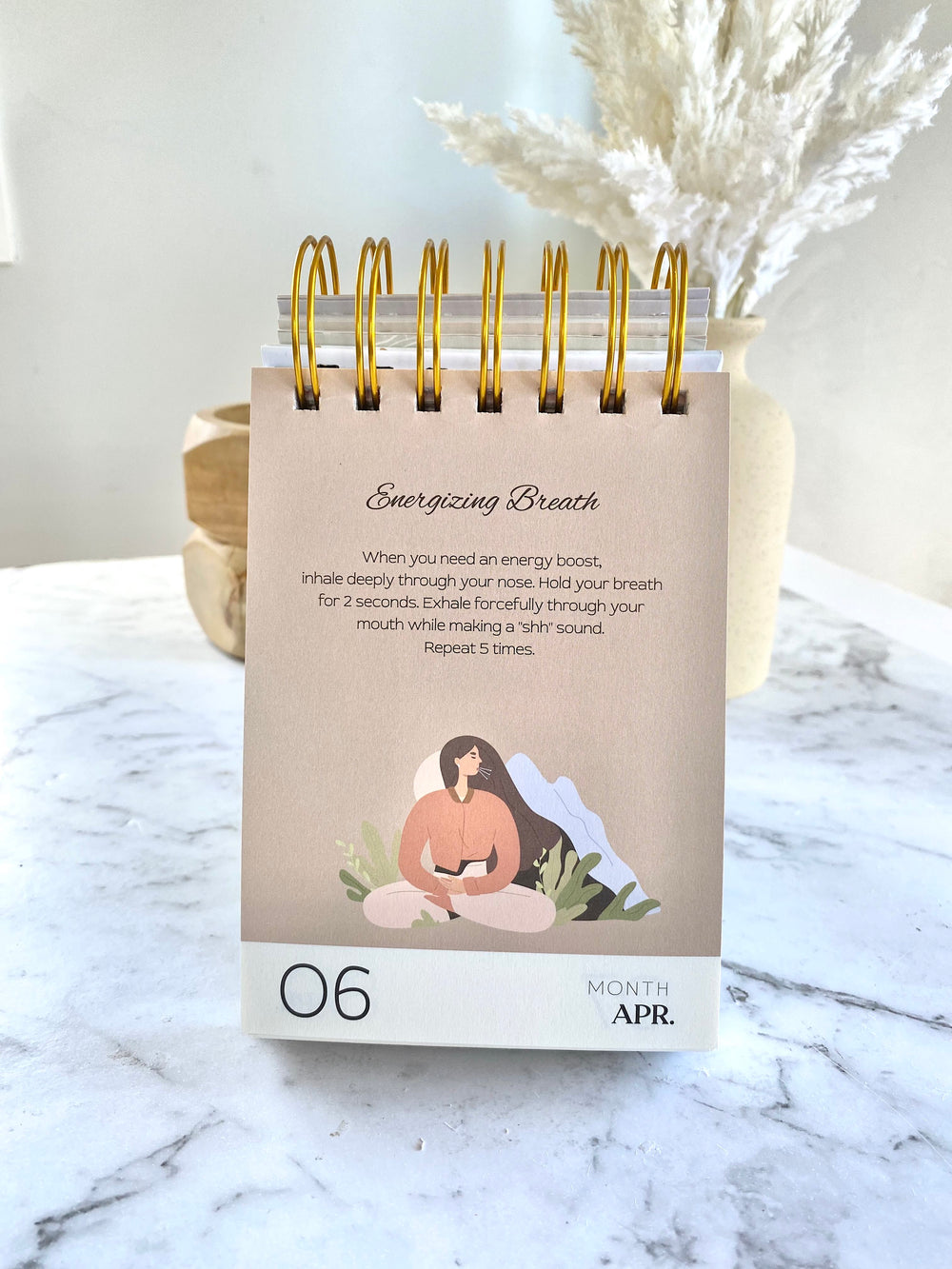 DAILY INSPIRATIONAL FLIP DESK CALENDAR - MINDFULNESS