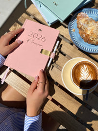 PU LEATHER BRASS PEN HOLDER CLIP