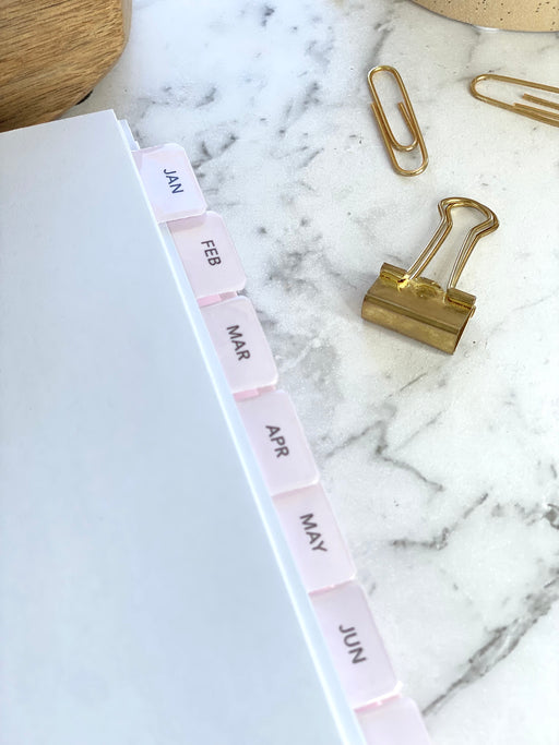 2026 SPIRAL WEEKLY Planner Diary (WEEK-TO-VIEW) BLUSH PINK