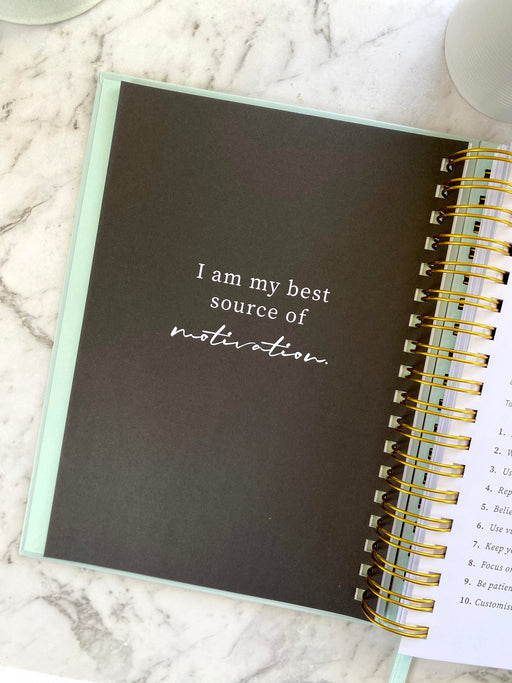 2026 SPIRAL WEEKLY Planner Diary (WEEK-TO-VIEW) BLUSH SAGE